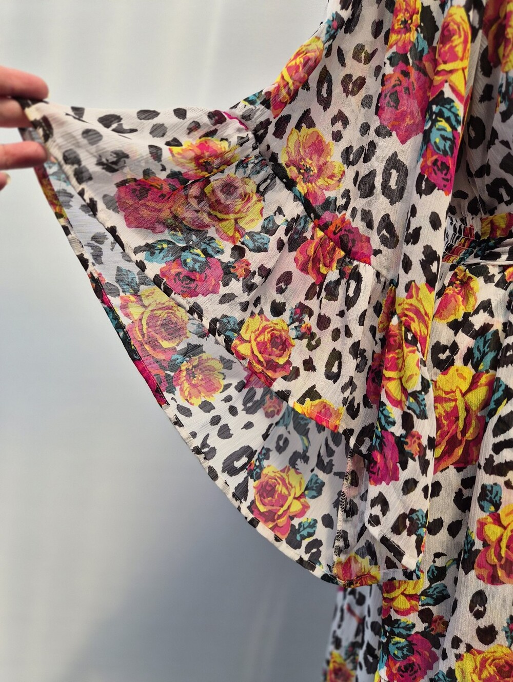 Torrid x Betsey Johnson Collab Limited Edition Leopard Floral Dress Size 1 1x - Picture 6 of 15